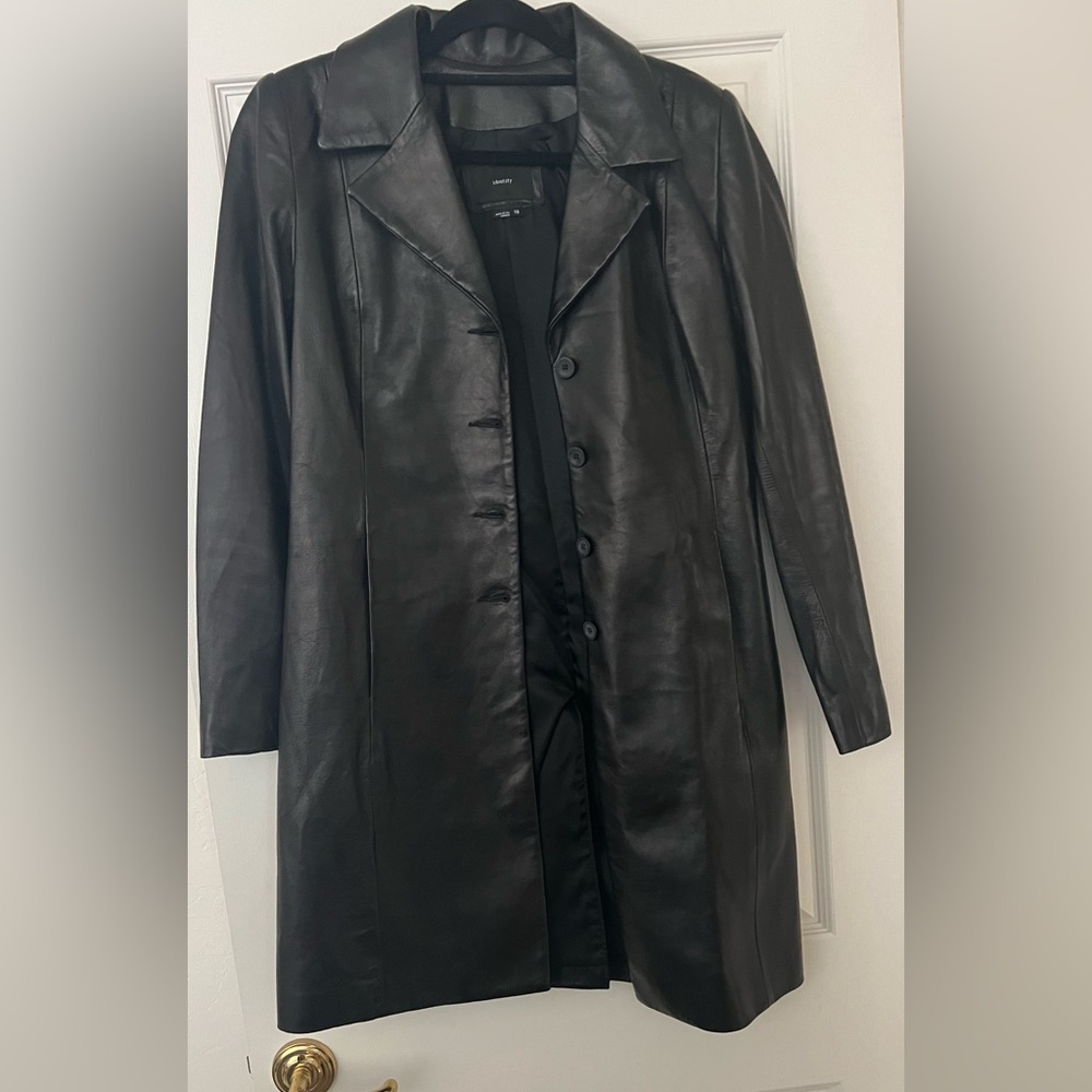 Identify 100% real leather car coat